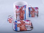 'Miss April' Mug Set